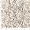 Black Grey Leaves Woven Pattern Upholstery Fabric by The Yard - SKU: Zoho Shadow